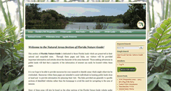 Desktop Screenshot of nature-areas.floridanatureguide.com